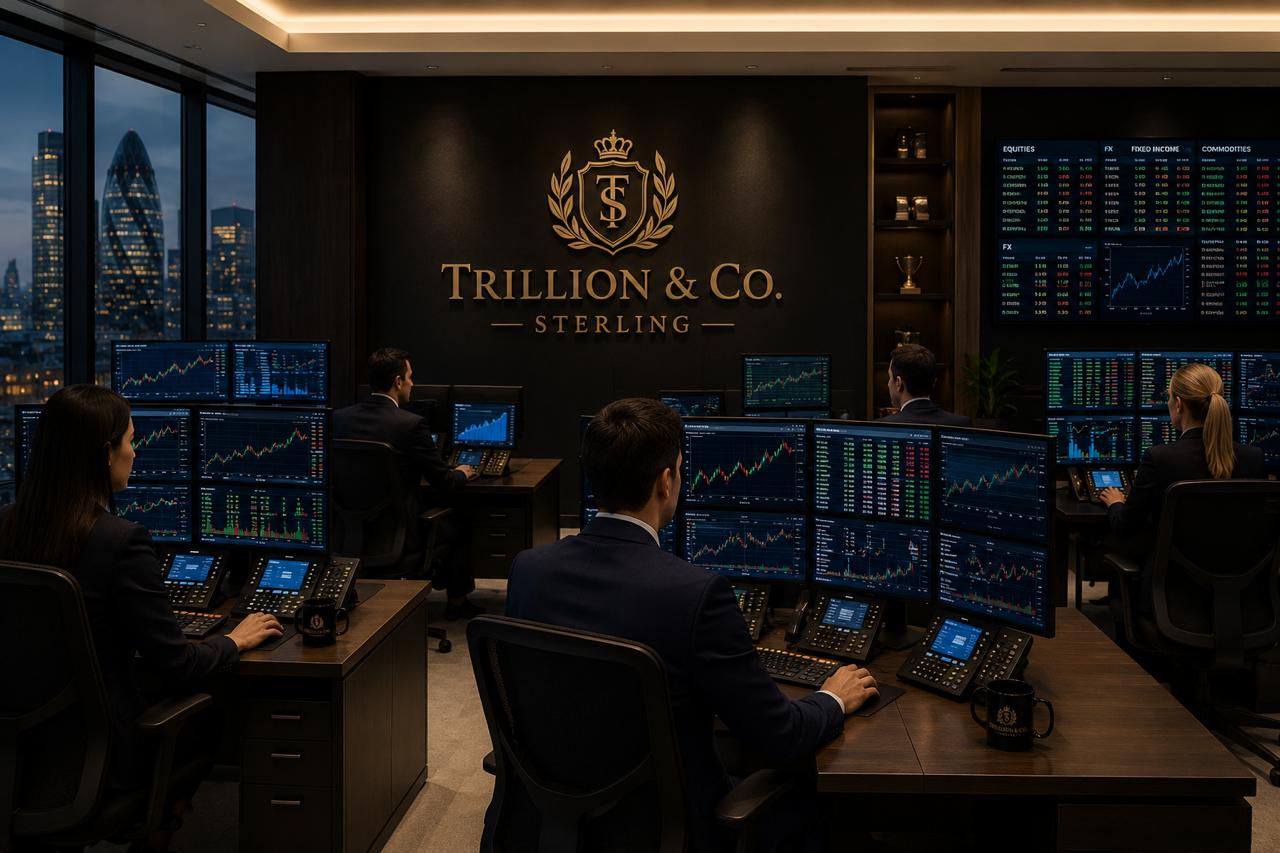 The Trillion & Co Sterling trading floor