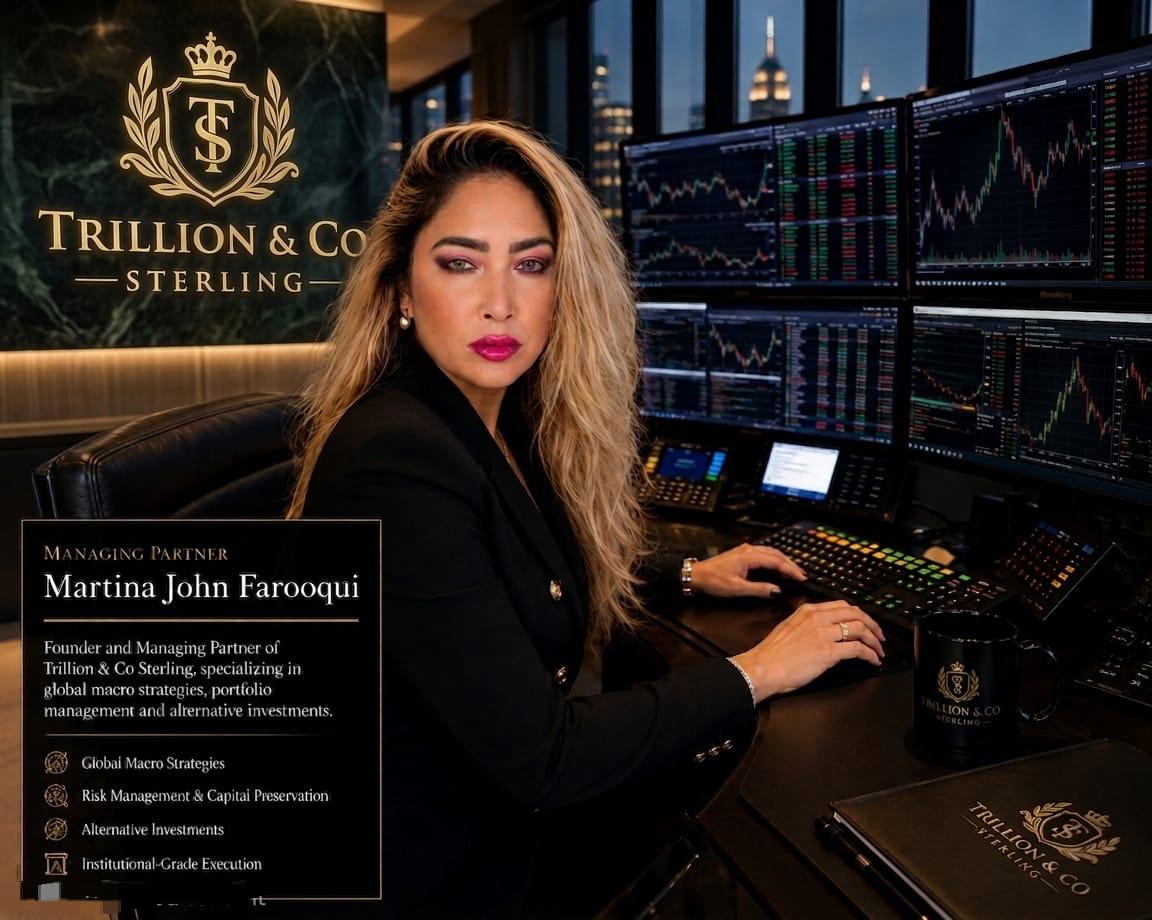 Martina John Farooqui, Founder & Principal of Trillion & Co Sterling
